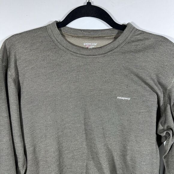 Patagonia Capilene Long Sleeve Pullover Base Layer Men's Size Medium Made in USA - Picture 3 of 6